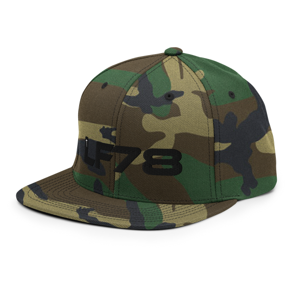 LF78 Camo US Military Snapback Hat (Semper Fi Fund)