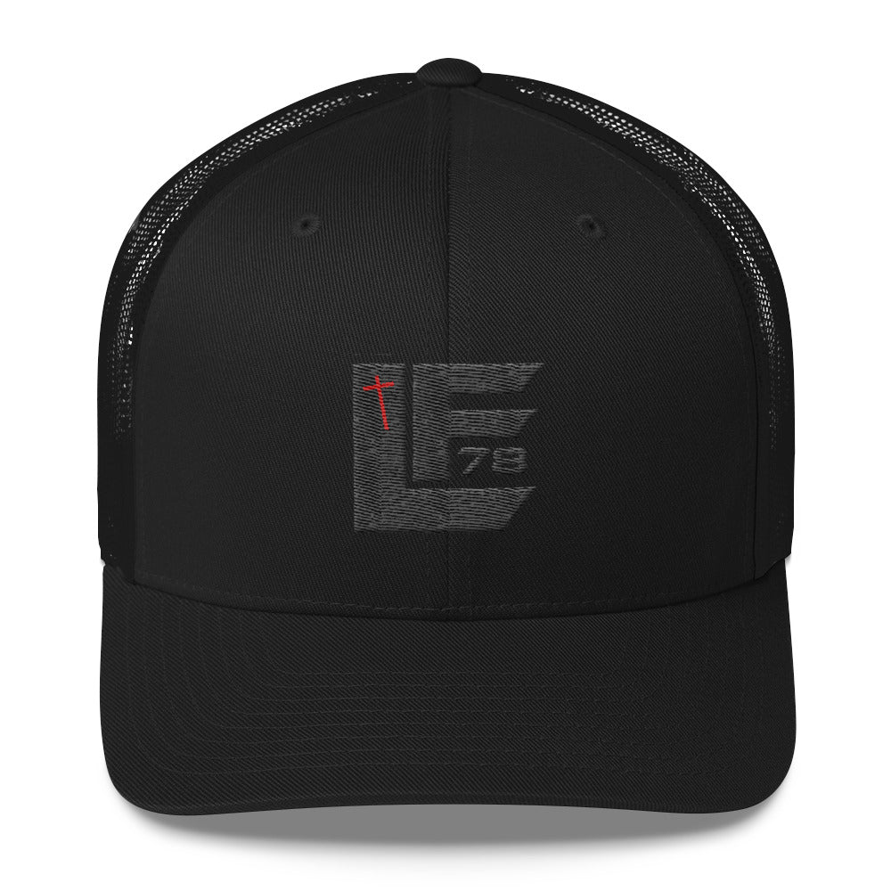 Black/Black Trucker Hat