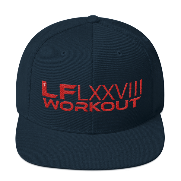 Workout LF 78 (Roman Numerals) Snapback Hat